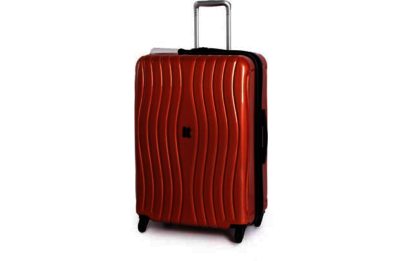IT Luggage Waves Medium 4 Wheel Expandable Suitcase - Copper